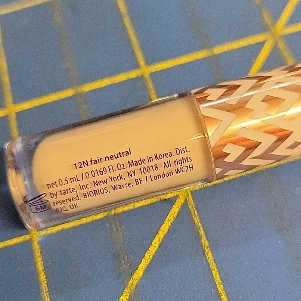 Tarte Shape Tape Radiant Concealer - Cream Fair Neutral 0.5ml New